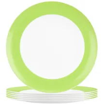 SELTMANN WEIDEN Speiseteller Liberty Pure Colors ø 27 cm 6er Set - Lime Green