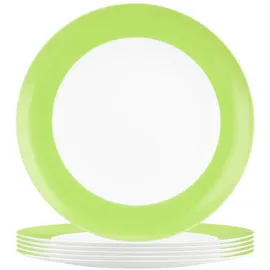 SELTMANN WEIDEN Speiseteller Liberty Pure Colors ø 27 cm 6er Set - Lime Green