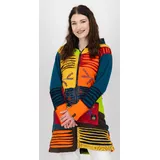 DEPROC activ Patchwork NUNAVUT LONG Fleecejacke Bunt L