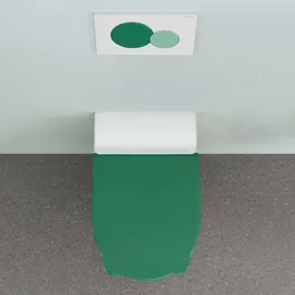 Geberit Bambini WC-Sitz für Kinder, mit Absenkautomatik, 502.970.79.1, Farbe: waldgrün