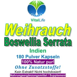 Vitalleben Weihrauch Boswellia Serrata Kapseln 720 St.