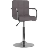 vidaXL Barhocker Taupe Stoff - Taupe