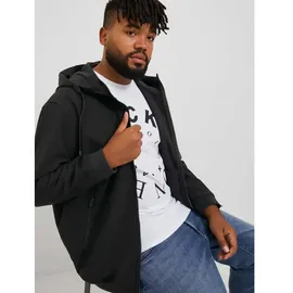 JACK & JONES Plus Softshell Jacke in Black | 7XL