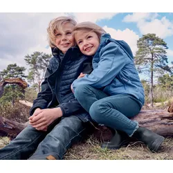 Tchibo - Hybrid-Softshelljacke aus recyceltem Material - Herren - Gr. 146/152 - hellblau