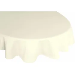 Tischdecke WIRTH "Peschiera" Gr. 1, weiß, B:130cm L:190cm, Polyester, Seide, Tischdecken