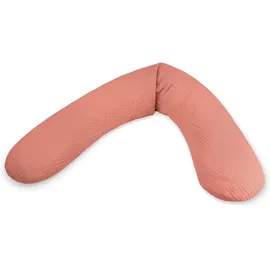 Theraline Stillkissen "Das Original" Polyester Hohlfaser Bezug 190 cm Farbe: 88 Retro rot