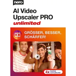 Nero AI Video Upscaler PRO Unlimited