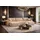 kaiser möbel Ecksofa mit Schlaffunktion und Bettkasten U-Form Ariel U XL, Veloursstoff Salvador, Beige - Beige