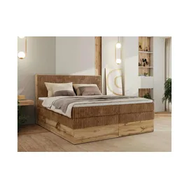 MKS Meble Wood Classic King 180 x 200 cm H4 Orange