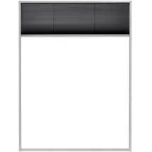 vidaXL Insektenschutz-Plissee für Fenster 60 x 80 cm Grau