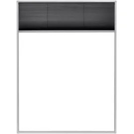vidaXL Insektenschutz-Plissee für Fenster 60 x 80 cm Grau