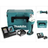 Makita Makita, DJS 161 RT1J 18 V Li-Ion Akku Blechschere im Makpac + 1 x 5,0 Ah Akku + Ladegerät