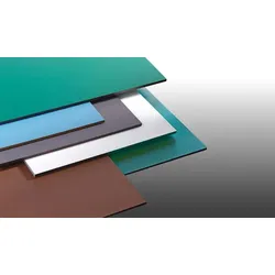 HPL Platten, 6 mm - 1300 x 2800 mm Schichtstoffplatten in 8 Farben - Weiß / Braun / Anthrazit / Grün / Hellgrau / Grau / Beige / Blau