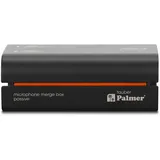 Palmer RIVER tauber - Passive Mikrofon Merge Box, schwarz