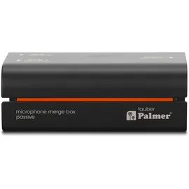 Palmer RIVER tauber - Passive Mikrofon Merge Box, schwarz