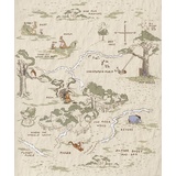 KOMAR Winnie Pooh Map 200 x 240 cm