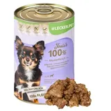 Lyra Pet Lecker.Pet® Josie's 100 % Muskelfleisch Rind Hundefutter Nassfutter