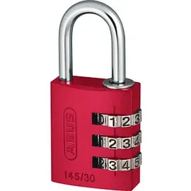ABUS Vorhängeschloss ABUS 145/30 rot