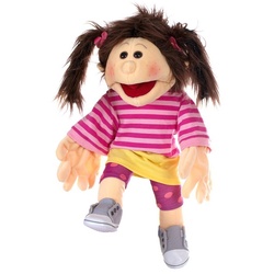 Living Puppets Handpuppe Living Puppets® Handpuppe kleine Finja 45cm W631 (Packung), Sehr gut geeignet um Geschichten zu erzählen