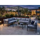Jet-Line Kreta XXL Loungeset hellgrau