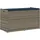 vidaXL Sitzbank Grau 100 x 40 x 48 cm