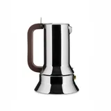 Alessi 9090 3 Tassen edelstahl/braun