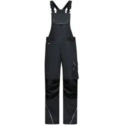 Funktionelle Latzhose "JN879" - 98 - carbon