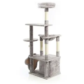 fudajo Kratzbaum 135 cm grau