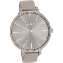 Oozoo Damen Armbanduhr Timepieces Analog Leder taupe braun D2UOC11347 - Grau