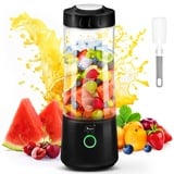 Tragbarer Mixer, Mini Mixer Smoothie Maker für Shakes und Smoothies, Persönliche Smoothie Blender mit Wiederaufladbarem USB für Reisen, Outdoor, Fitnessstudio, und Zuhause