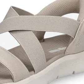 SKECHERS Go Walk Flex Sandale Damen Taupe 39