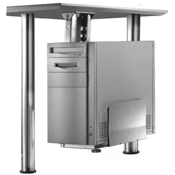 Neomounts PC-Halterung »CPU-D200SILVER« Metall silber, 23x54x23.4 cm