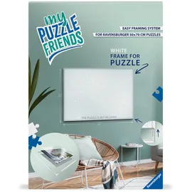 Ravensburger Puzzle-Rahmen weiß 1000 Teile, Format 70 x 50 cm