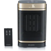 Brandson Heizlüfter 1500 W Gold/Schwarz