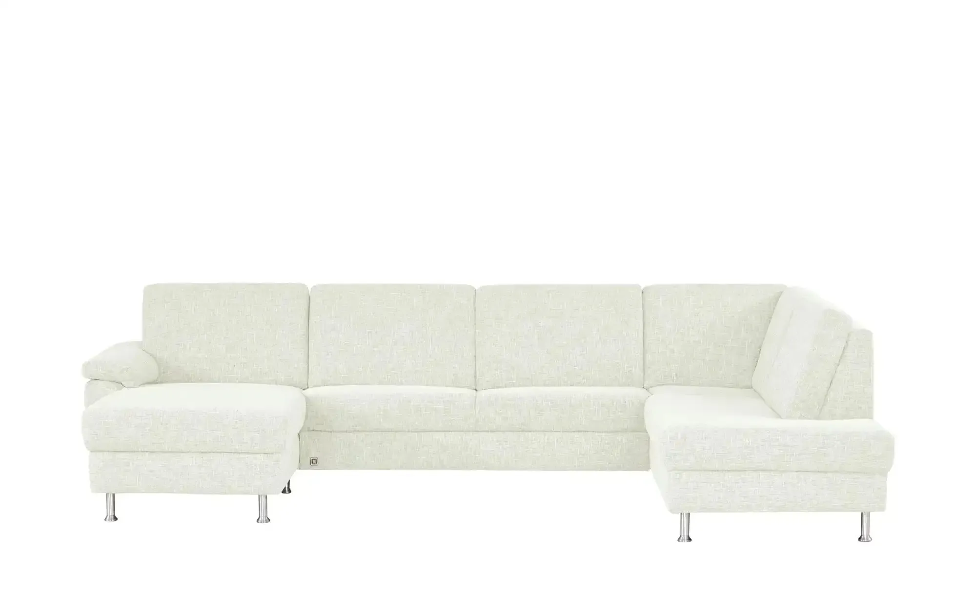 Diva Wohnlandschaft  Diva , creme , Maße (cm): B: 330 H: 90 T: 195.0