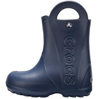 Crocs Handle It Rain Boot K, Unisex-Kinder Gummistiefel Blau (Navy 410b), 28/29