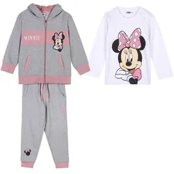 Minnie Mouse Kinder-Trainingsanzug in Grau: Bezaubernd und Komfortabel