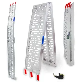 Trutzholm Auffahrrampe 228 cm 340 kg klappbar Aluminium gelocht silber 1 St.