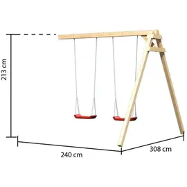Akubi Doppelschaukelanbau 91220