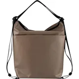 JOST Tolja Schultertasche Polyurethan Grau/Braun/Taupe