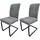 Hti-Living Esszimmerstuhl Kinsey 2er-Set Grau
