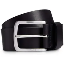 Boss Herrengürtel Leder schwarz 110