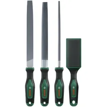 Bosch Feilen-Set 200 mm / 8 mit Bürste, 4-teilig (1600A034GM)