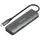 AISENS ASUC-6P023-GR USB-C 3 Ports), Dockingstation - USB Hub, Grau