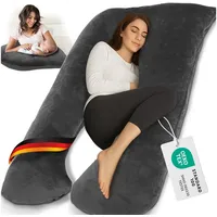 eloneo Multifunktions-Körperkissen, Anthrazit