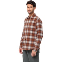 Jack Wolfskin Herren Wanderweg Shirt M Hemd, Carmine Checks, XXL