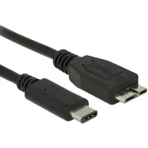 DeLock USB-C auf Micro-USB Adapter 0,5 m Schwarz
