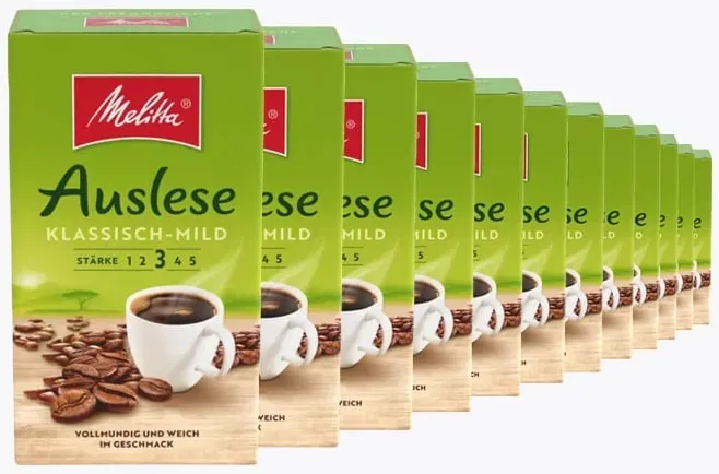 Preisvergleich Produktbild Melitta® Auslese Mild gemahlen 12 x 500g