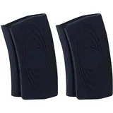 Shurzzesj Griffabdeckungen für heiße Pfannen, Griffhalter für heiße Pfannen aus Silikon,rutschfeste Pfannengriffhülse - rutschfeste Griffhülsen für Topfgriffe für Zuhause, Grillen im Freien, Camping