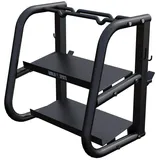 Gorilla Sports GORILLA SPORTS® Hantelständer - Kurzhantel. Langhantel Ablage. Kettlebell Ständer. bis 300 kg Schwarz No Size